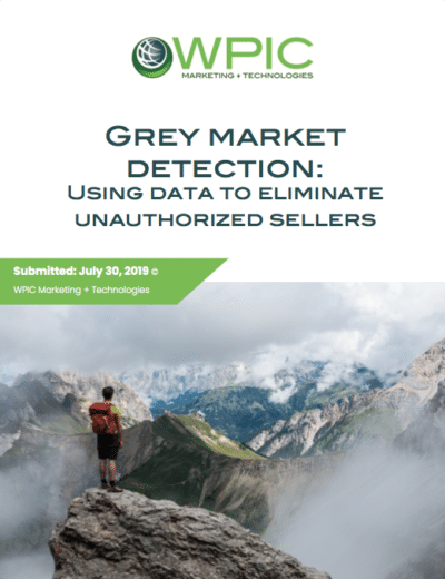 sing data to eliminate unauthorized sellers