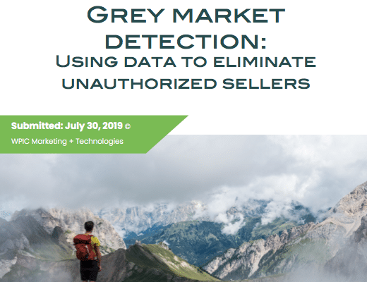sing data to eliminate unauthorized sellers