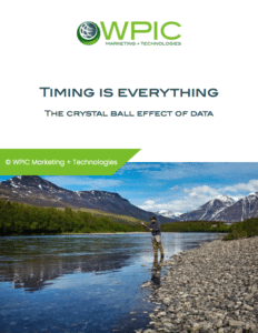 Timing is everything: The crystal ball effect of data