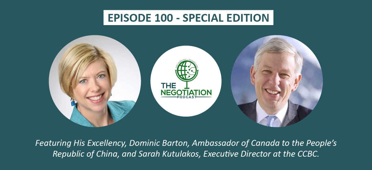 Graphic for Episode 100 of The Negotiation